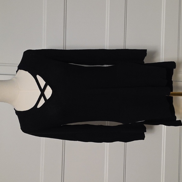 Free People Black Textured Sweater - Picture 1 of 5